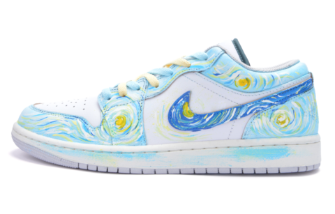 Jordan Air Jordan 1 Cushioning Abrasion Resistant Cushioning, Wear Resistant Low top Vintage Basketball Shoes Unisex