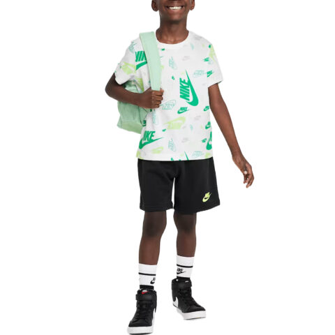 Nike Casual Sportswear 2 Piece Set Black White Children Aged 3 7 Years Old