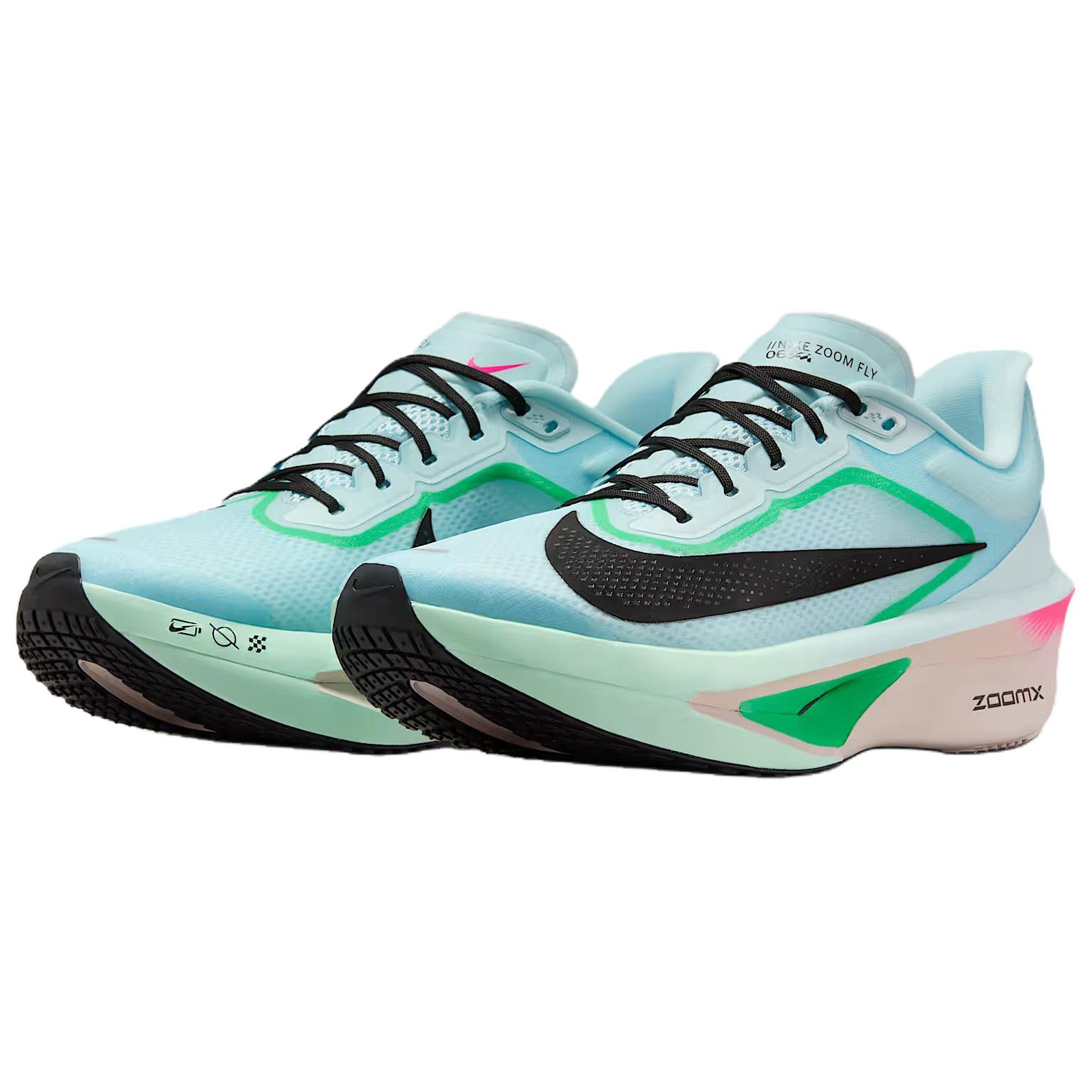 Nike Zoom Fly 6 Abrasion Resistant Low top Casual Marathon Running Shoes Men’s Blue