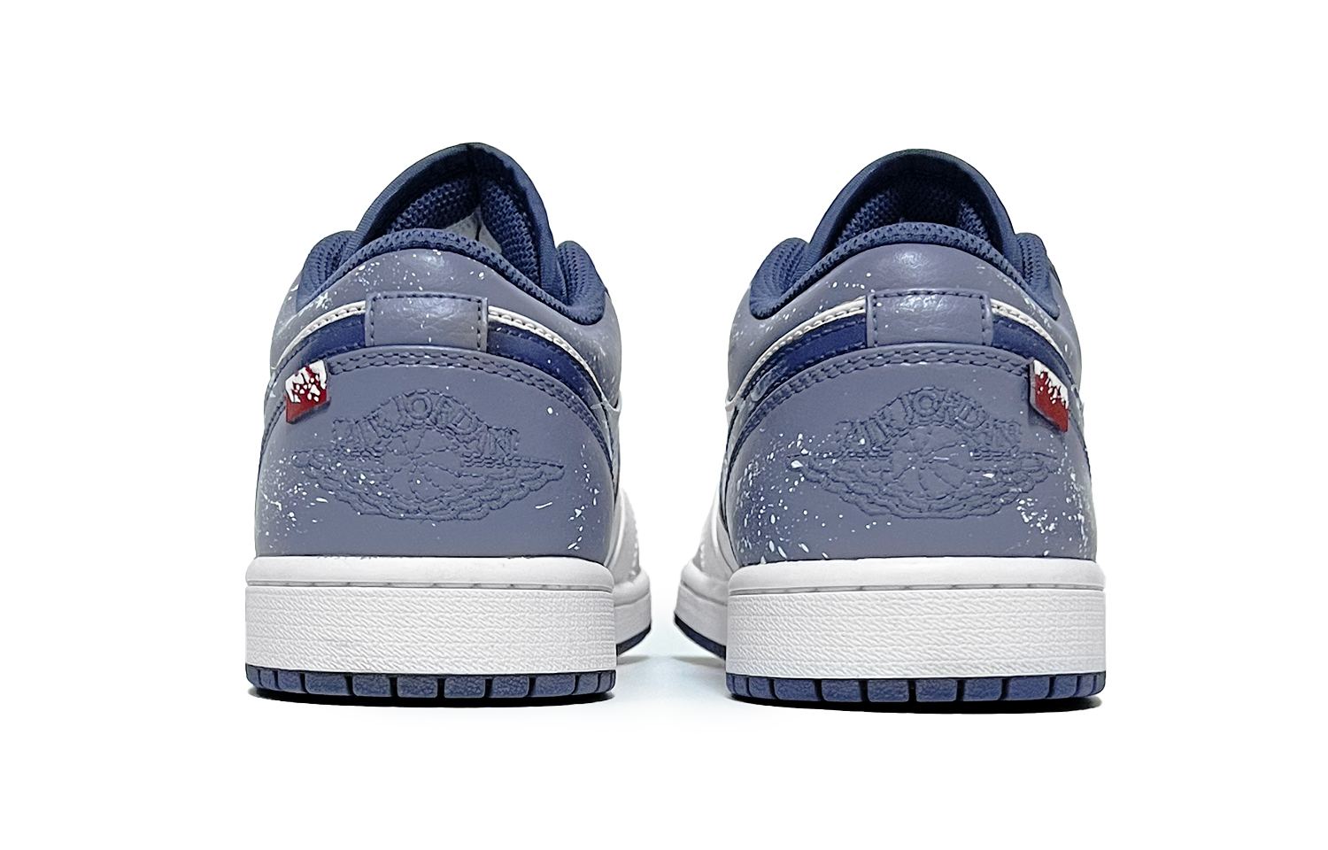 Jordan Air Jordan 1 Low top Vintage Basketball Shoes Men’s White Blue