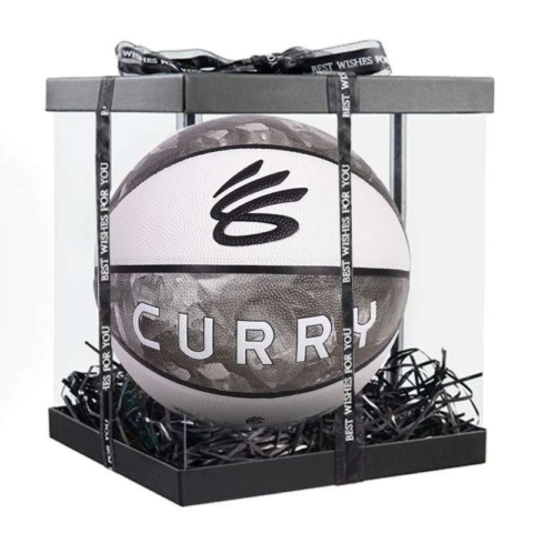 Under Armour Pu Basketball White Gray Size 7 Ball Training Unisex China Mainland Version