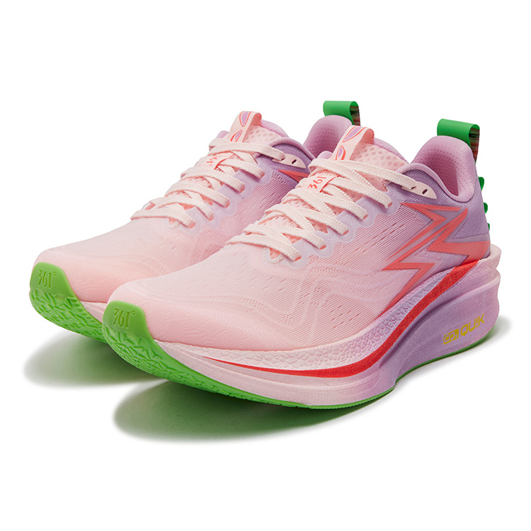 361° Flame 4 MIX Jacquard Low top Carbon Plate Casual Marathon Training Racing Running Shoes Unisex