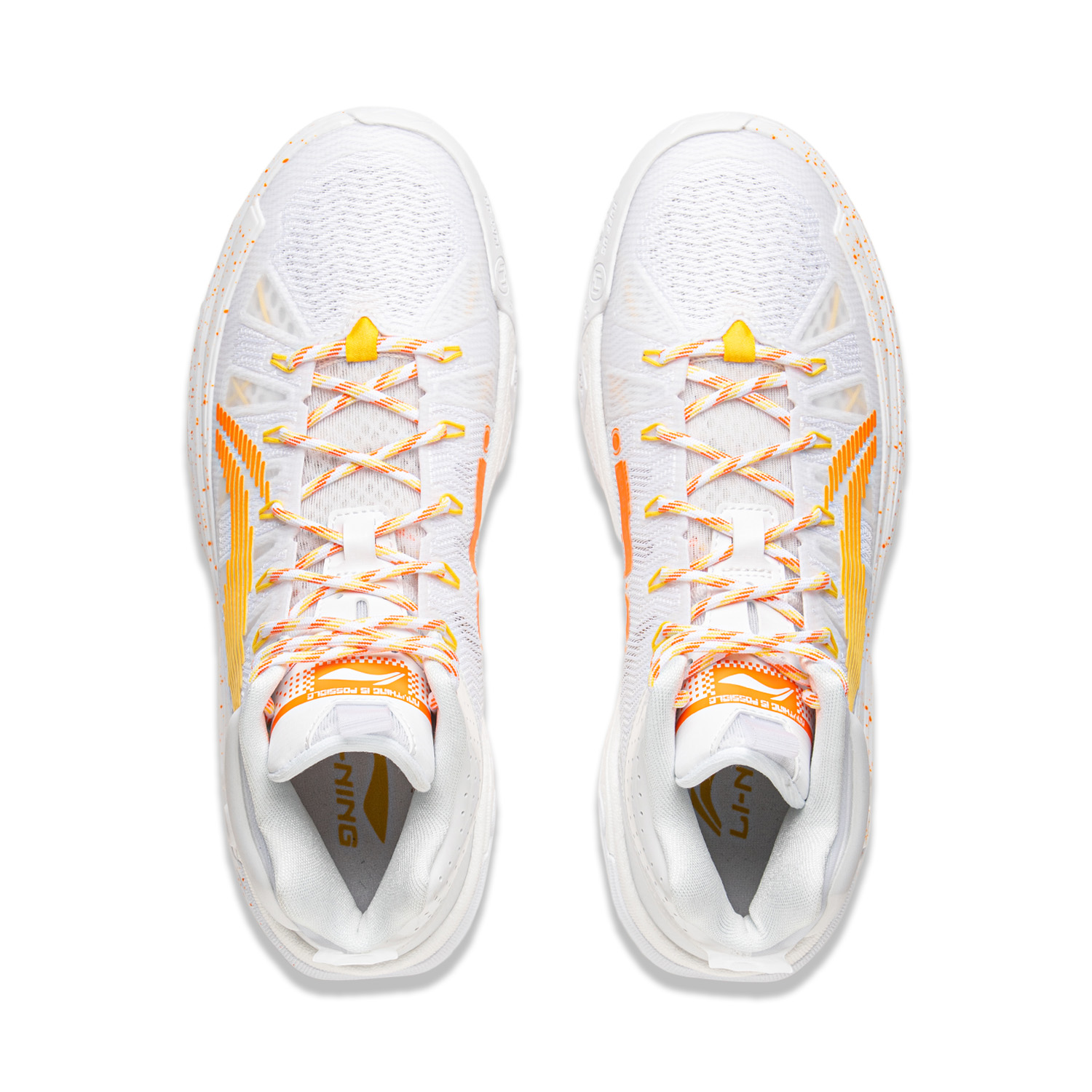 Li Ning Jie Ao 2High High top Basketball Shoes Men’s Standard White