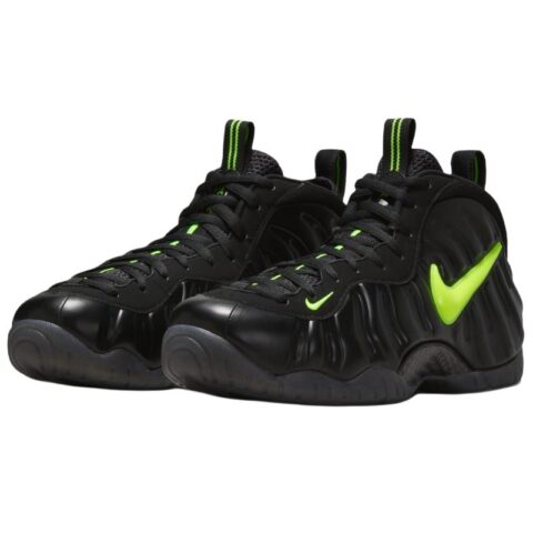 Nike Air Foamposite Mid top Vintage Basketball Shoes Men’s Black