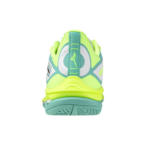 Mizuno Wave Exceed Tour 6 Cushioning Slip Resistant Abrasion Resistant Tennis Shoes Unisex Neon Green