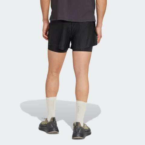 Adidas Free Shipping With AdiClub Adi365 H.Koumori Running 2 In 1 Shorts