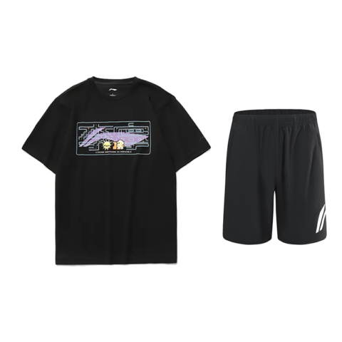 Li Ning Casual Sportswear Unisex Black