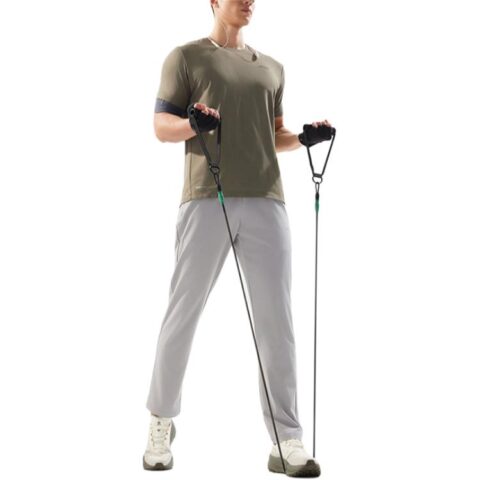 Li Ning Fitness Series Sports Pants Men’s Geological Gray