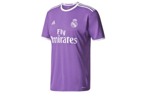 Adidas Real Madrid Soccer Jersey Men's Purple