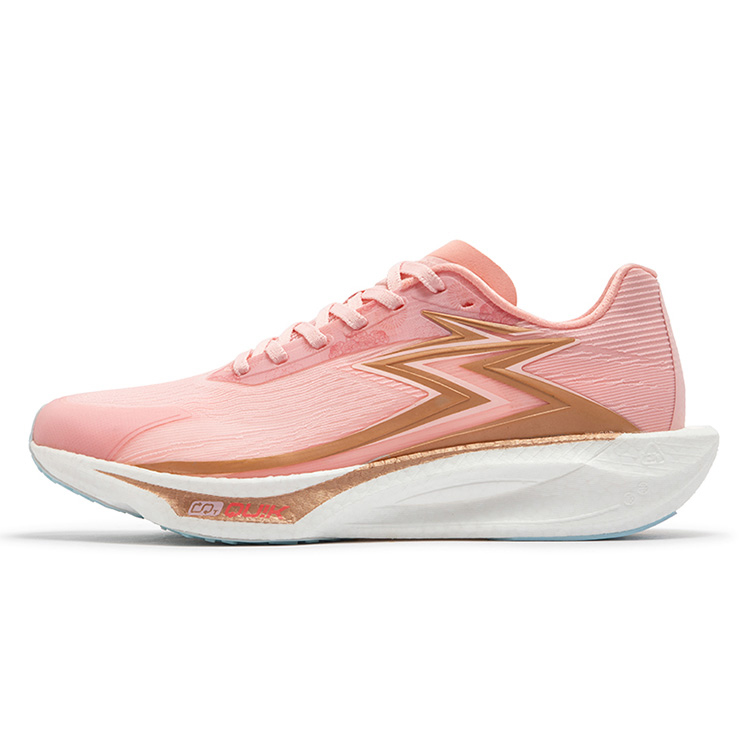 361° Blitz Team 2 Running Shoes Unisex Low Top Blush Peach Pink/Fluorescent Data Pink