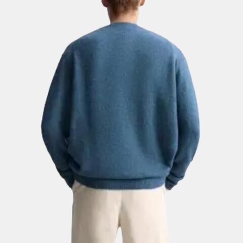 ZARA Sweaters Men’s Blue/Green Crew Neck Moderate Other