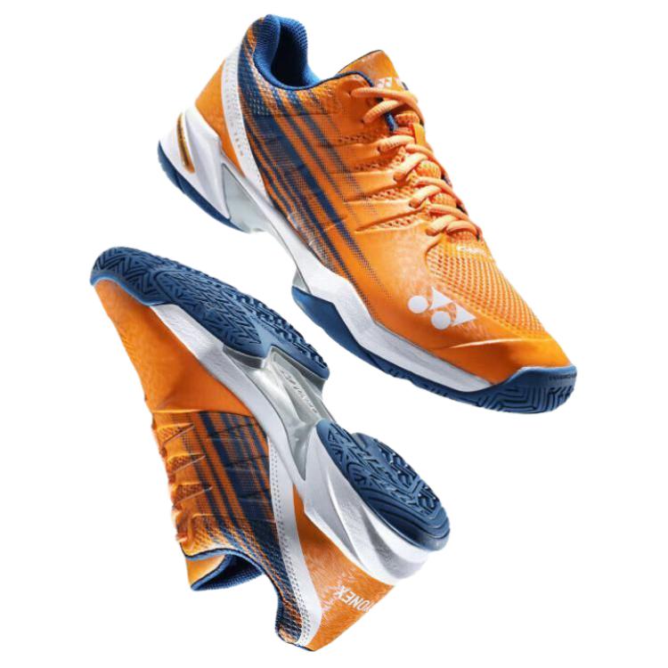 YONEX Slip Resistant Slip Resistant Low top Tennis Shoes Men’s Orange