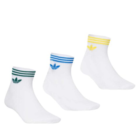 Adidas Originals TREF Ankle Socks Women’s 3 Pack White