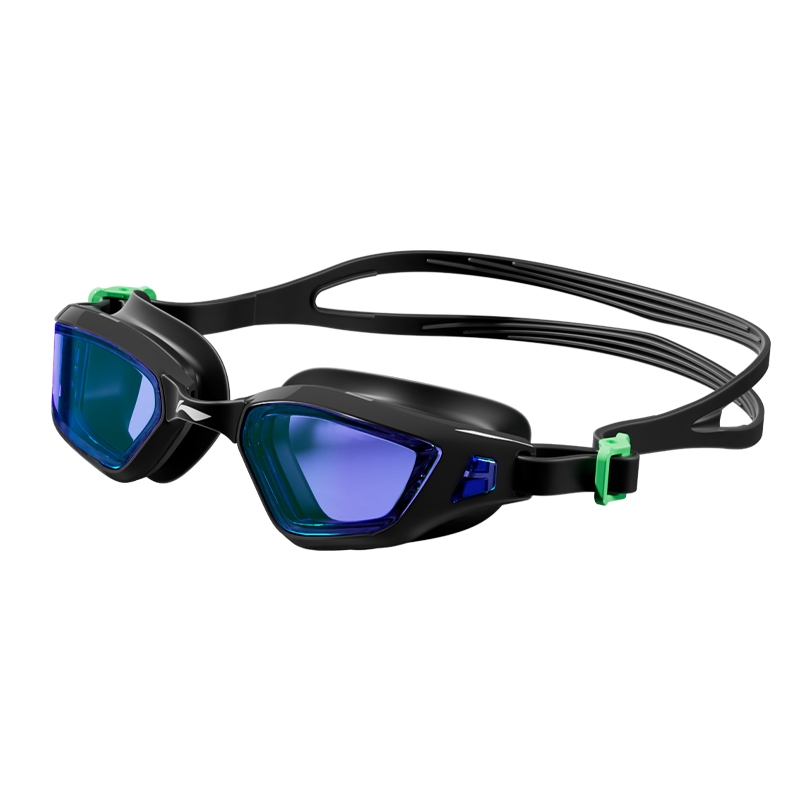 Li Ning Swim Goggles Coating HD Anti Fog Waterproof, Competition Training Special Swim Glass Swimming Cap Set