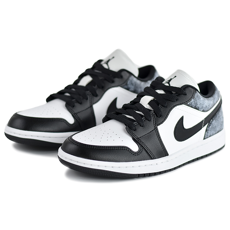 Jordan Air Jordan 1 Slip Resistant, Abrasion Resistant, Breathable Low top Vintage Basketball Shoes Women’s Black White