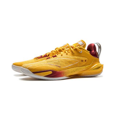 Li Ning Speed 11 Support Rebound Low top Basketball Shoes Men’s Yellow