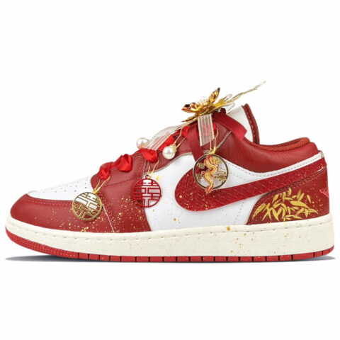 Jordan Air Jordan 1 Cushioning Slip Resistant Cushioning Slip Resistant Low top Vintage Basketball Shoes Men’s