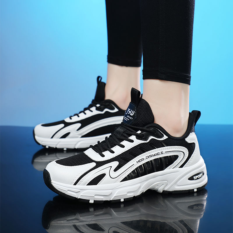 JSWEI Slip Resistant Abrasion Resistant Low top Casual Running Shoes Women’s