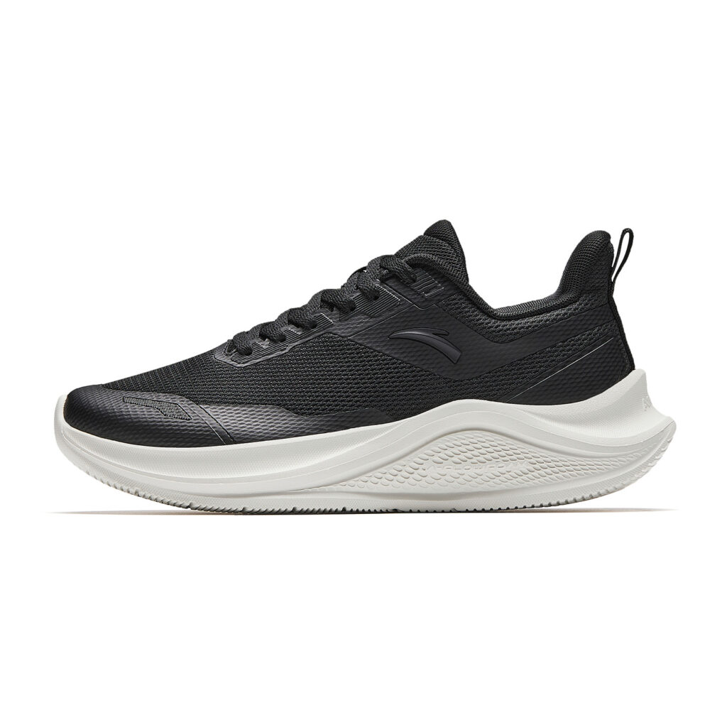 Anta Fabric Low top Running Shoes Women’s Basic Black/Ivory White