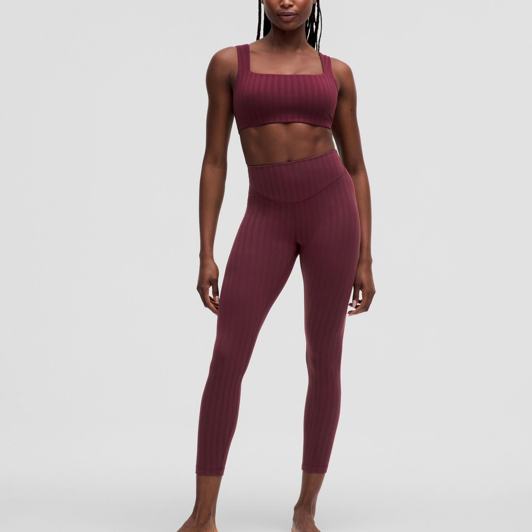 Lululemon Wunder UnderHigh Rise Sports Pants Women’s Garnet Red