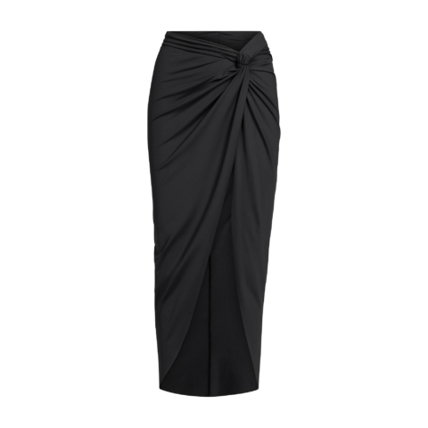 Skims SIGNATURE SWIM SARONG SKIRT Swim Dresses & Skirts Women’s ONYX/Onyx