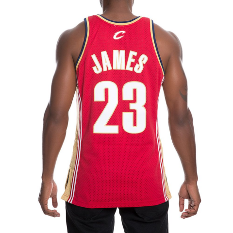 Mitchell & Ness Nba Kids Cleveland Cavaliers James LeBron 2003 04 Swingman Road Jersey