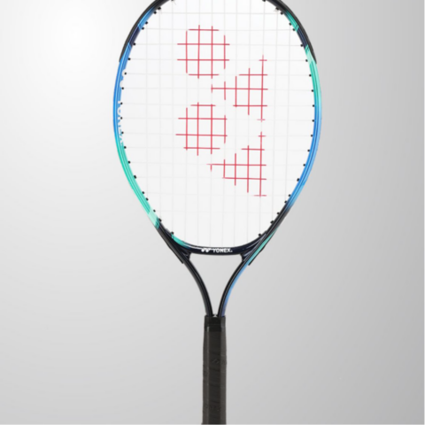 YONEX JUNIOR 23 210g Racket Weight 98 Square Inch Head Size Sky Blue Unisex Aluminum Alloy Tennis Rackets
