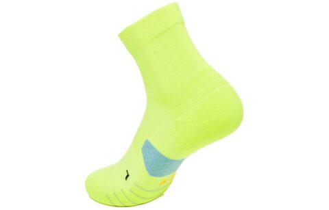 Li Ning Crew Socks Unisex 1 Pack Fluorescent Yellow Green