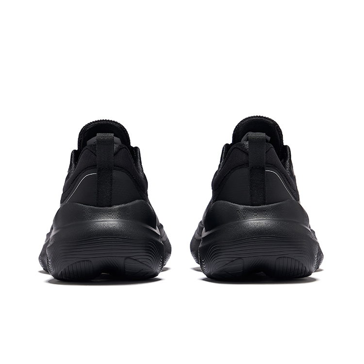 Erke Cushioning Rebound Slip Resistant Low top Training City Commuting Running Shoes Women’s Jet Black