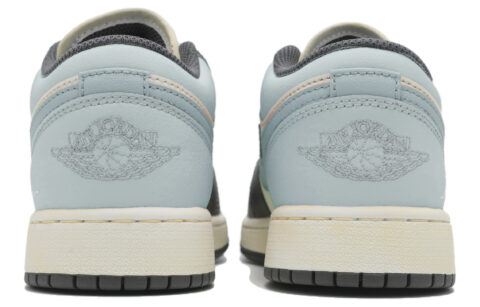 Jordan Air Jordan 1 Low top Vintage Basketball Shoes Unisex Sky Blue