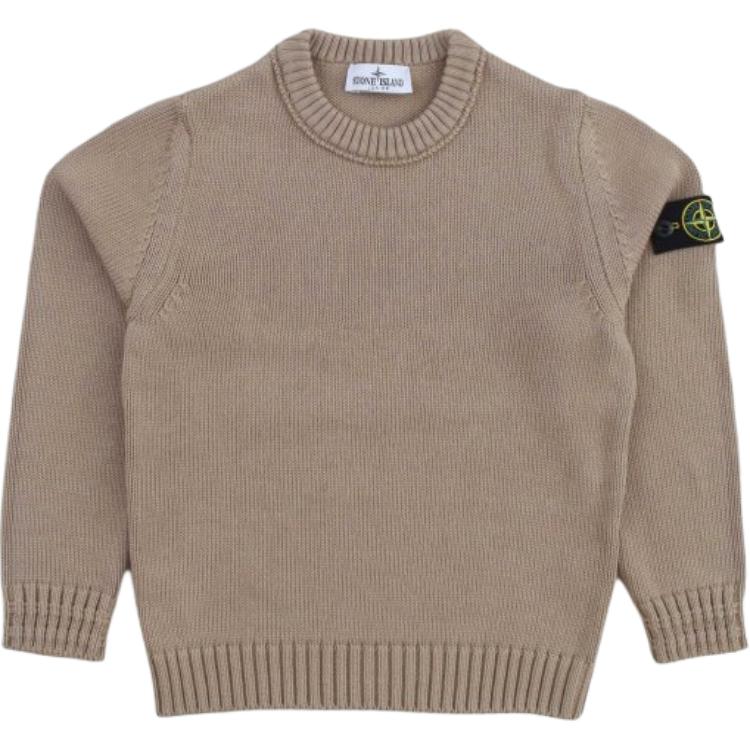 STONE ISLAND Kids Sweaters Crew Neck Moderate