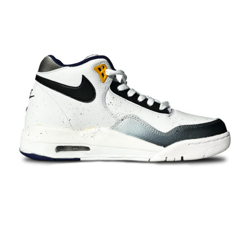 Nike Flight Legacy Vintage Basketball Shoes Men’s Mid Top Yellow