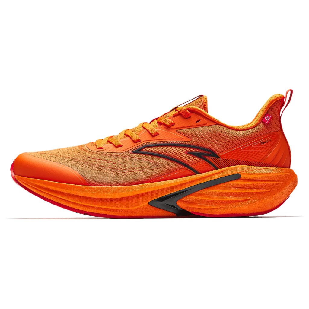 Anta Rocket 7 Wear resistant And Lightweight Low top Casual Running Shoes Men’s Flame Orange Red