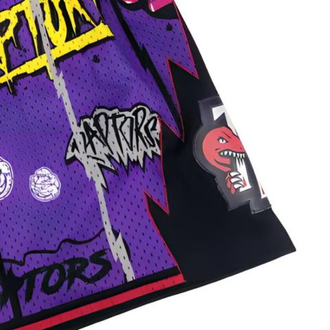Mitchell Ness Basketball Shorts Unisex Purple