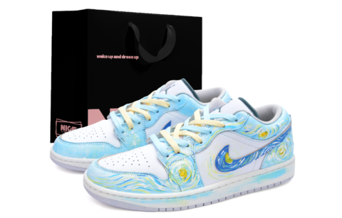 Jordan Air Jordan 1 Cushioning Abrasion Resistant Cushioning, Wear Resistant Low top Vintage Basketball Shoes Unisex