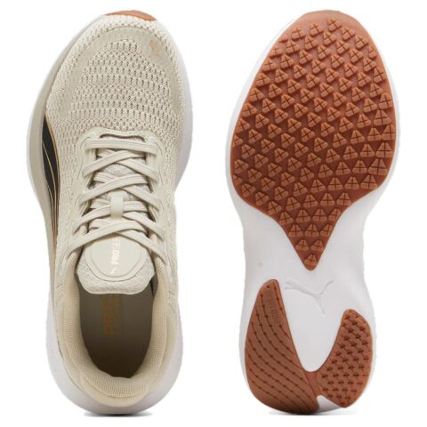 PUMA SCEND PRO Abrasion Resistant Abrasion Resistant Low top Running Shoes Men’s Ecru