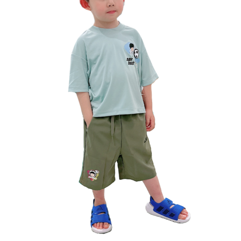 Adidas Casual Sportswear SS25 Green Children Aged 3 7 Years Old