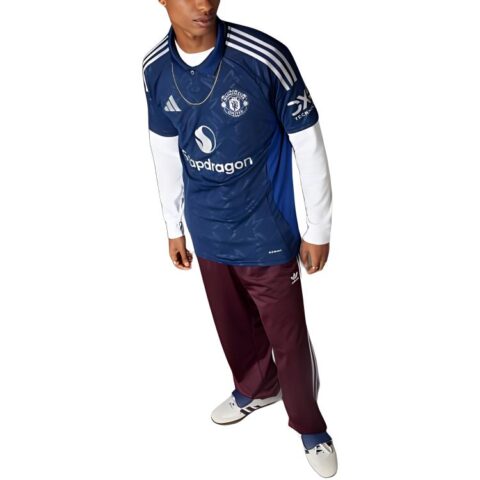 Adidas Free Shipping With AdiClub Manchester United 24/25 Away Jersey