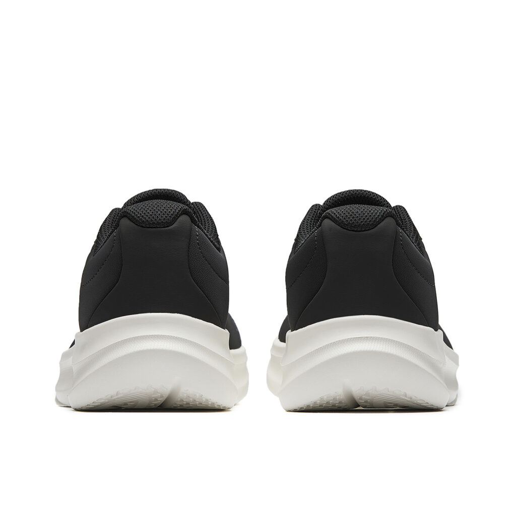 Anta Cushioning, Wear Resistant Low top Casual Running Shoes Men’s Black/Ivory White