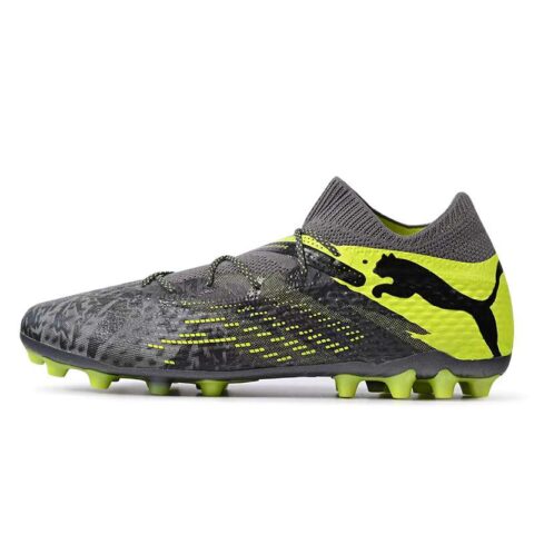 PUMA FUTURE 7 ULTIMATE MG Multi Ground Abrasion Resistant Soccer Shoes Men’s Gray Green