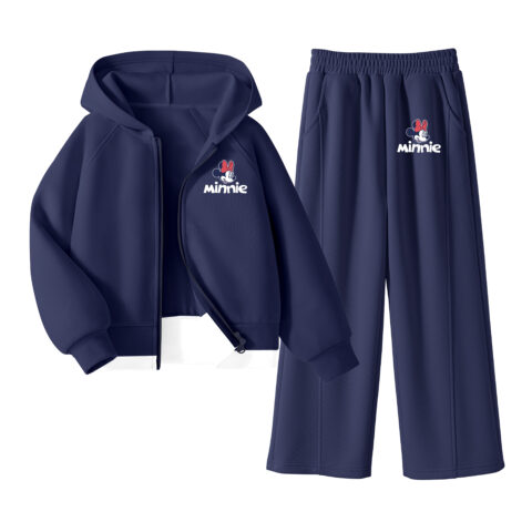 Disney Kids Casual Sportswear Hooded Moderate