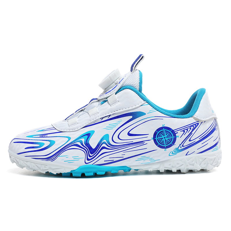 BIANSULONG Soccer Shoes Unisex Low Top Aqua