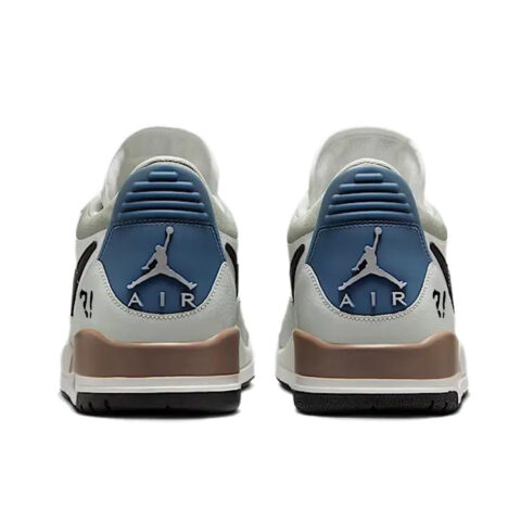 Jordan Legacy 312 Cushioning Slip Resistant Low top Vintage Basketball Shoes Men’s White Green