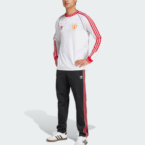 Adidas Originals Manchester UNITED ’91 AWAY JERSEY Soccer Jersey Men’s White/Red