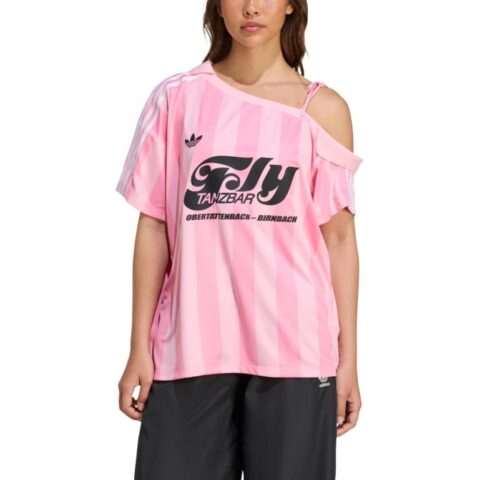 Adidas Originals Off SHOULDER JERSEY Soccer Jersey Women’s Pink/Light Pink