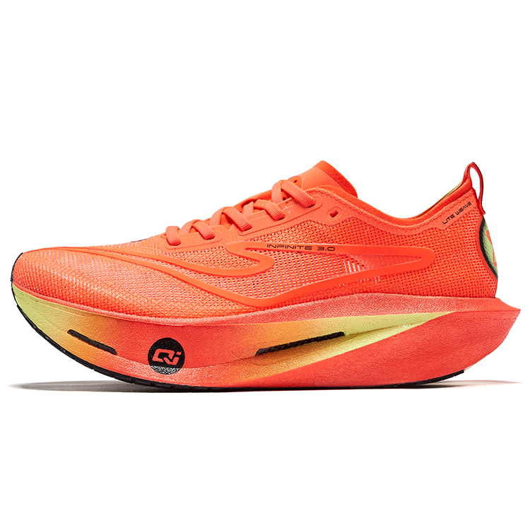Erke Blue World 3.0 Running Shoes Men’s Low Top Neon Coral Red
