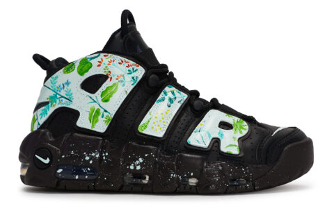 Nike Air More Uptempo 811 Manufacturing, Spring Aroma Underfoot, Special Shoe Box Abrasion Resistant Mid top