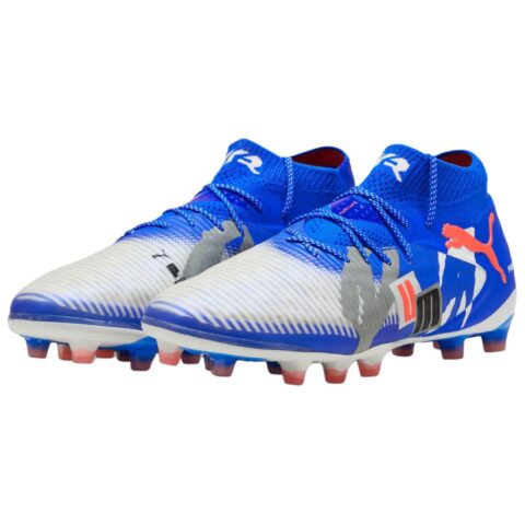 PUMA FUTURE 8 Soccer Shoes Unisex Blue White
