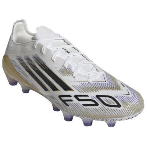 Adidas F50 PRO Abrasion Resistant Soccer Shoes Men’s White Black