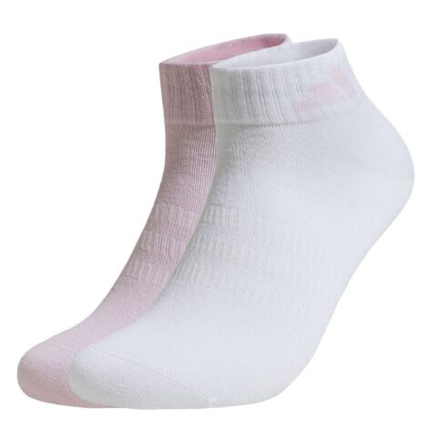 Adidas Ankle Socks Women's 2 Pack White/Red